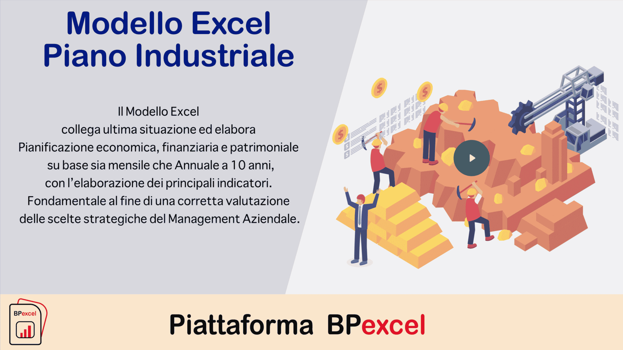 piano industriale o business plan